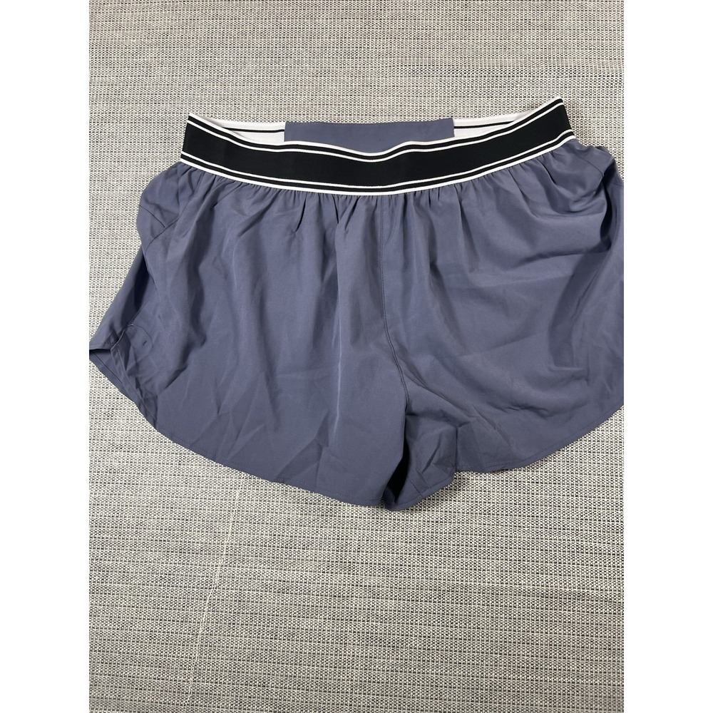 BMJL short XL With Striped Elastic Waistband Athletic Blue Grey